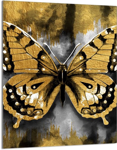 TMK ArtDeko - Snijplank van glas - 40x52 cm - Motyl - Veelzijdig gebruik