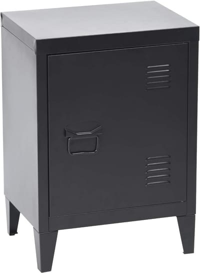 Compacte opbergkast met metalen poten - Veelzijdige en duurzame opslagoplossing 30 x 40 x 57 cm