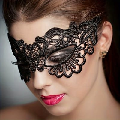 Quick Relief Erotic Mask™ - Erotisch Masker - Venetiaans Masker - Masquerade Masker - Gemaskerd Bal - Galamasker - Zwart