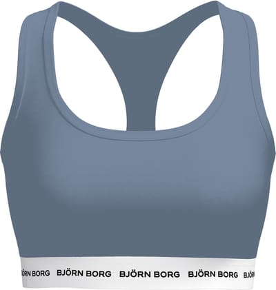 Björn Borg dames Logo Soft Top - bralette (1-pack) - blauw