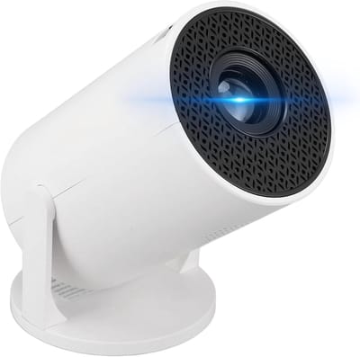Draagbare 1080P Mini Projector met Draadloze Verbinding, 270° Verstelbare LED, Ideaal voor Films, Presentaties en Gaming op een 150-inch Scherm