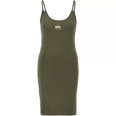Strakke damesjurk Alpha Industries Basic Small Logo
