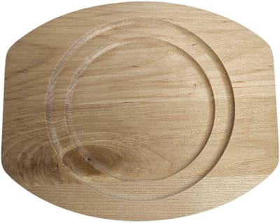 Houten onderzetter voor steelpan 24 x 20 cm – Michelangelo Parilla
