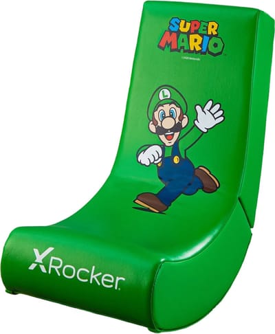 Gamestoel - Luigi - inklapbaar - Nintendo All Star rocker (X Rocker)