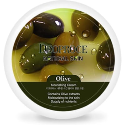 Crème nourrissante à l'olive pour peau naturelle Deoproce 100g * 1 pièce/2 pièces/4 pièces 1Pc