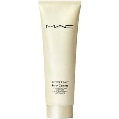 Hyper Real Fresh Canvas Cream-To-Foam Cleanser 125 ml – Facial Cleanser, Deep Cleansing, For All Skin Types, Niacinamide, Suitable For Daily Face Wash
