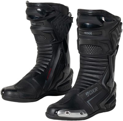 MOTOBLOUZ MotorLaarzen PIVOT Mannen|Synthetisch Zwart 45 CE-gekeurd
