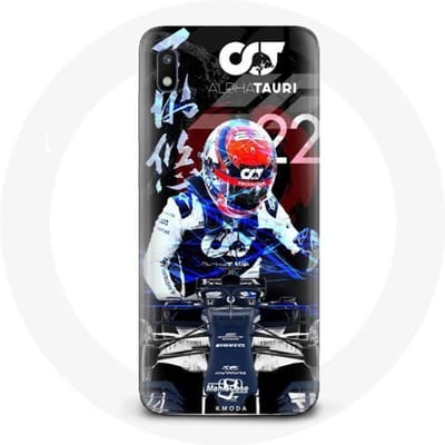 Case voor Samsung Galaxy A10 Formule 1 Yuki Tsunoda Japanse F1-coureur