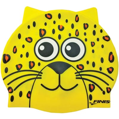 Kinderbadmuts Finis Head Leopard