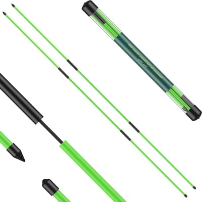Golf Uitlijningsstokken - Swing Trainer Hulp - Houding Corrigeren - Inklapbaar en Draagbaar - 122 cm - Groen