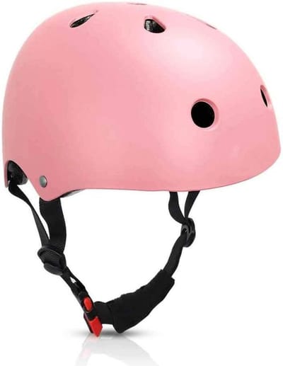 Kinderfietshelm - Peuter helm Kinderhelm - Buitensporten - Schokabsorberend - M 55-57 cm - Roze