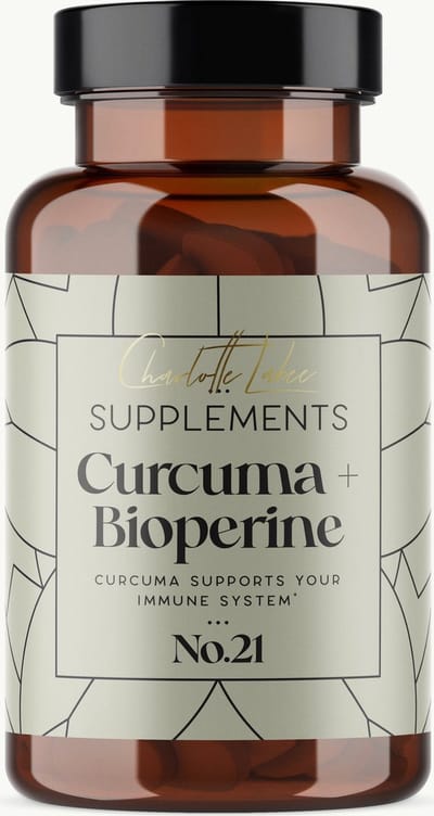 Curcuma met BioPerine (Kurkuma) Antioxidant | 60 capsules | Supplement voor Lever & Spijsvertering | CL Health by Charlotte Labee
