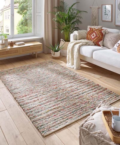 Wollen vloerkleed - Thora multi 200x290