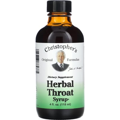 Christopher'S Originele Formules, Kruidenkeelsiroop, 118 Ml (4 fl oz)