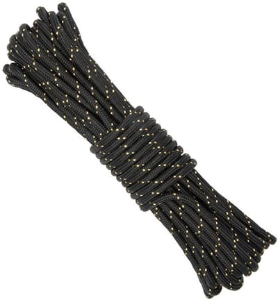 Dailygoody - Zwart Nylon Touw - Multifuntioneel Ophangtouw - 20 Meter
