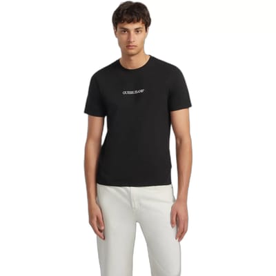 Guess T-shirt Met Korte Mouwen Zwart XL Man