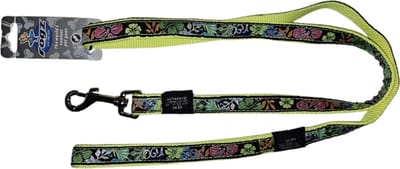 Hondenlijn Rogz Scooter Lijn Dayglo Floral -maat M