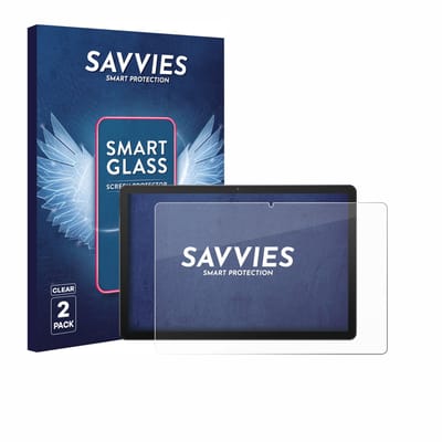 2 Stuks Savvies Screenprotector - geschikt voor Sunmi CPad 11" - beschermfolie glas transparant