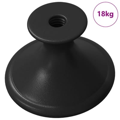 vidaXL - Handvat - 1461 - st - Zwart - Ø30 - mm - Aluminium