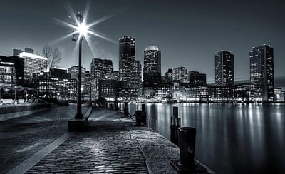 City Skyline Photo Wallcovering
