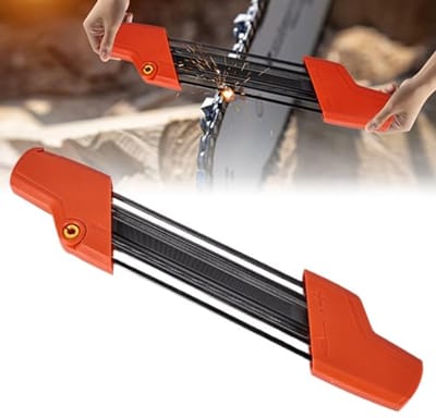2-in-1 Kettingzaagslijper voor Houtbewerking - Universele Slijper met 3/8 inch Diameter