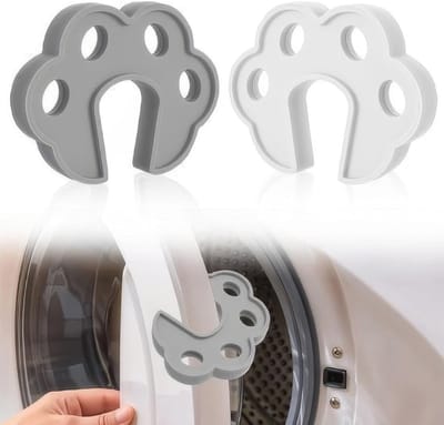 Siliconen Wasmachine Deurstopper 2 Stuks - Flexibele Deurbeugel voor Vingerbescherming en Schimmelpreventie