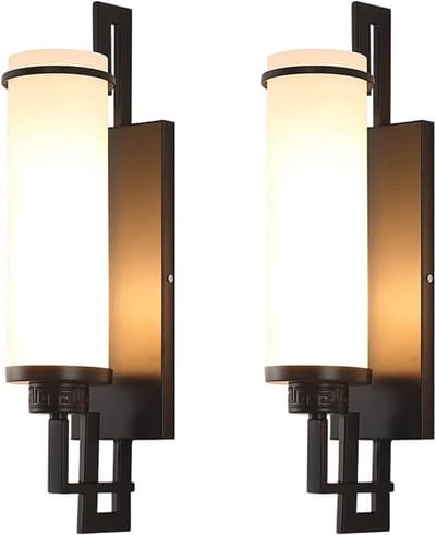Wandkandelaar 2-Pack - Industriële Wandverlichting voor Badkamer en Slaapkamer