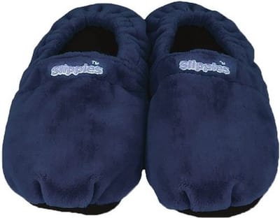 Warmies Slippies maat 8-11 (41-45) donker blauw 1 Paar