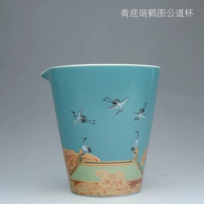 Keramiek Sancai Gaiwan Pot Houder Master Kopje Enkel Kopje Theekopje Ruikt Eerlijk Kopje Chinese Theeset Theesoepterrine