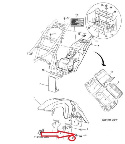 Silentbloc passe fils pour scooter MBK 50 Stunt 904801249700 9x15x10mm Neuf