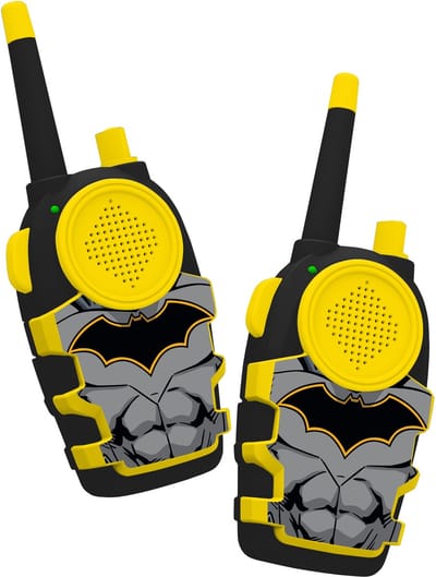 Batman - walkie talkie set voor kinderen - eenvoudige bediening - werkt op batterijen