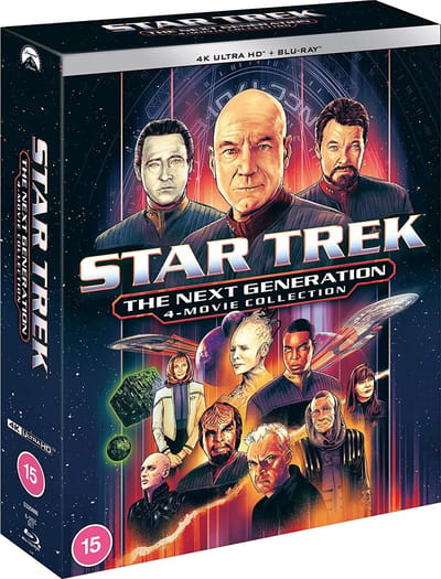 Star Trek The Next Generation Movie Collection 4K UHD + blu-ray