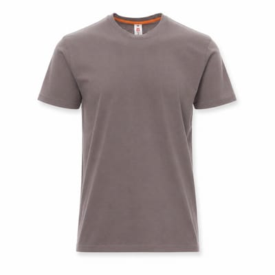 T-shirt Heren – 100% Katoen – Regular Fit – Casual Shirt – Comfortabel Dagelijks Gebruik - Grijs - M