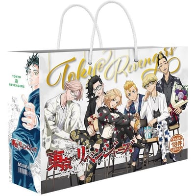Sac Cadeau Chanceux Anime Collection Tokyo Avengers Jouet Carte Postale Affiche Marque-page Cartes Lomo