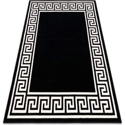 Kleden Rugsx Tapijt BCF Morad GREK grieks - zwart 60x110 cm