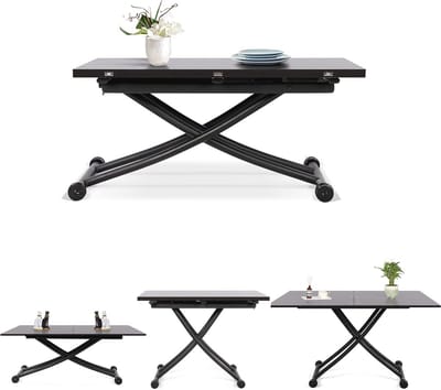 Uitschuifbare Salontafel voor Eetkamer en Keuken - Ideaal voor Kleine Ruimtes