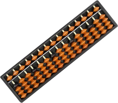 Houten Abacus Rekenrek voor Kinderen - Traditioneel Rekenhulpmiddel met 15 Rijen