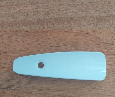 Superstar 15 cm witte kunststof Duitse Nico Schoentrekker - Schoenlepel - Schuhanzieher - Shoehorn