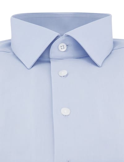 OLYMP Luxor 24/Seven Overhemd, Comfort Fit, New Kent, Bleu
