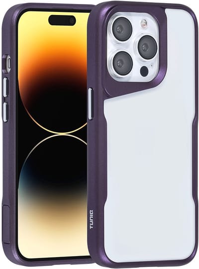 TUNIQ telefoonhoesje voor Apple iPhone 14 Pro - Siliconen backcover - Paars