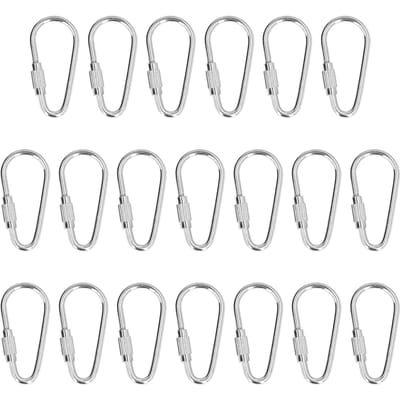 20 stuks Vogelpootringen Bijtbestendig Roestvrij Staal Pootringen Vogel Speelgoed Accessoires