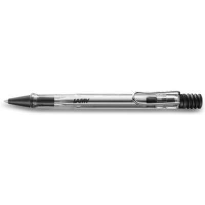 Lamy balpen, safari vista transparant met zwarte accenten