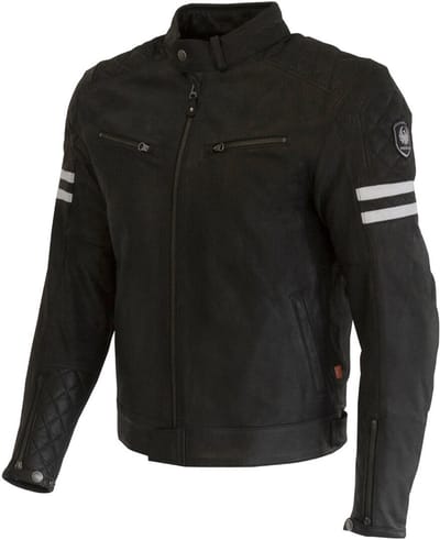 Merlin Hixon II D3O Zwart Leren Motorjas - Jas