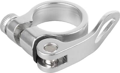 M-wave Zadelpenklem Clampy-qr 34,9 Mm Aluminium Zilver