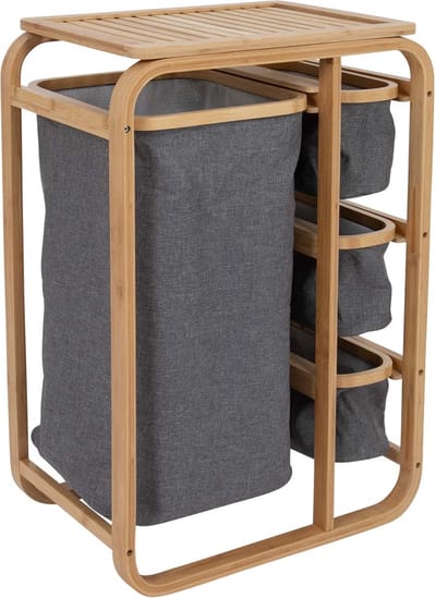 Bo-Camp - Urban Outdoor - Kast - Kemptown - Bamboe - Grijs
