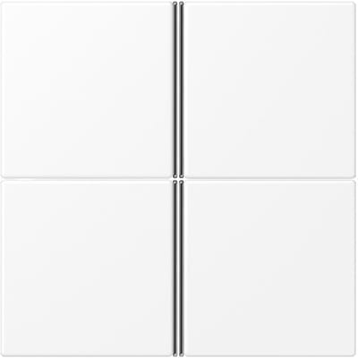Jung F40 LS 4 Knop KNX Bedieningspaneel Matt Wit - LS404TSAWWM