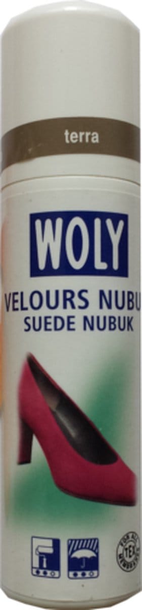 Woly Suede Velours Nubuck Renovator Terra (Schoenonderhoud - Kleurhersteller)