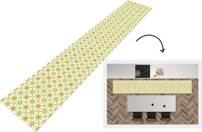 Keukenloper - Loper keuken - Bohemian - Patronen - Bloemen - 300x50 cm - Keukenloper vinyl