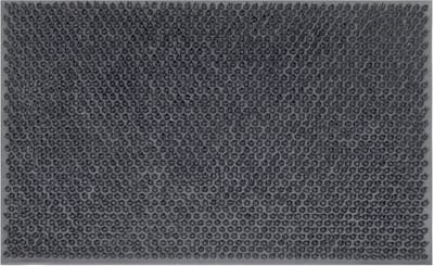 Tragar Deurmat Rubber 40 x 60 cm – Grijs – Antislip Buitenmat – Slijtvast & Weerbestendig