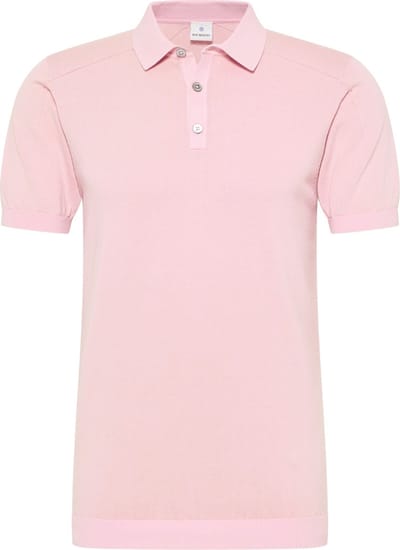 Blue Industry Knitted Poloshirt Roze - Maat L - Heren